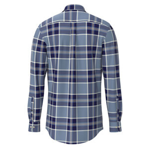 Fynch Hatton Combi Flannel Check Shirt